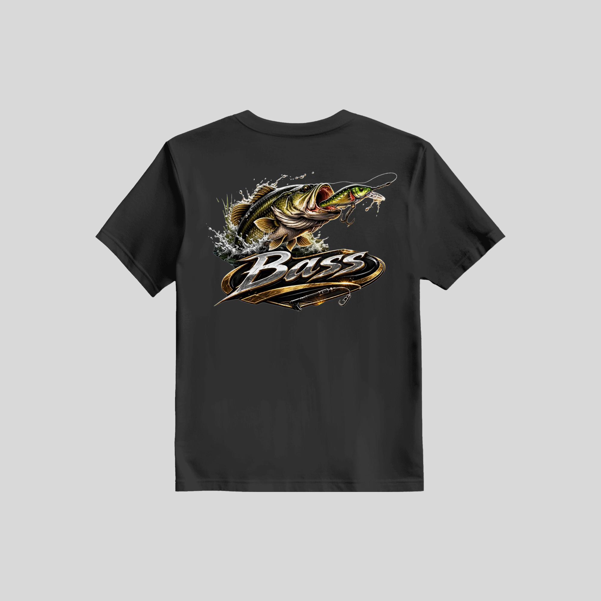 Black Bass Fishing Shirt