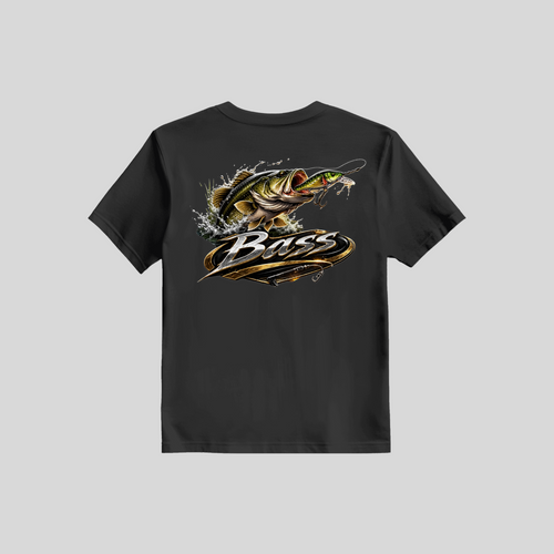 Black Bass Fishing Shirt